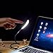 USB Lamp for Laptop, LED Book Light, Dimmable Reading Light 14 LED Lights Touch Control 3 Brightness Levels(Black)