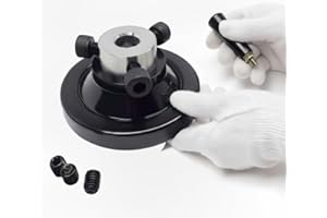 3.15" Ultimate Handwheel 1/2" Bore - Heavy Duty Crank Handle for Mini Lathe, Table Saw, Drill Press - Compact Industrial Repl