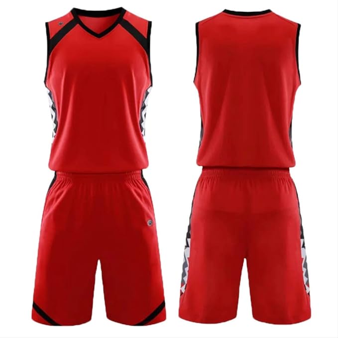 Basketball Jersey Männer, Basketball Uniformen Sets Ärmelloses Shirt