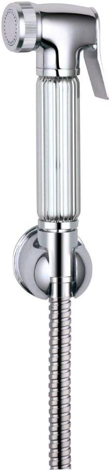 KeyPlumb Home Store Shattaff Bidet Hygienic Douche Shower Spray Kit Chrome DC81