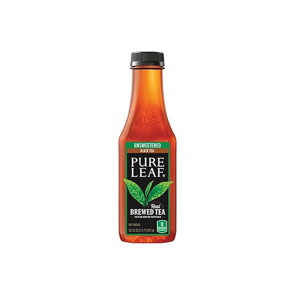 PURE LEAF ICED TEA, UNSWEETENED BLACK TEA, 18.5 OZ