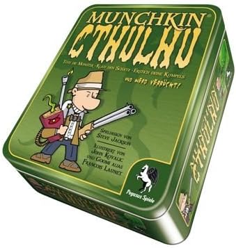 Munchkin Cthulhu Pegasus juegos 17187G (caja de metal) [importado de Alemania]: Amazon.es: Juguetes y juegos