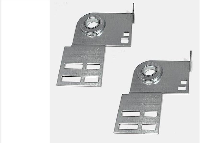 Garage Door End Bearing Plates Brackets One Pair (L&R) Residential