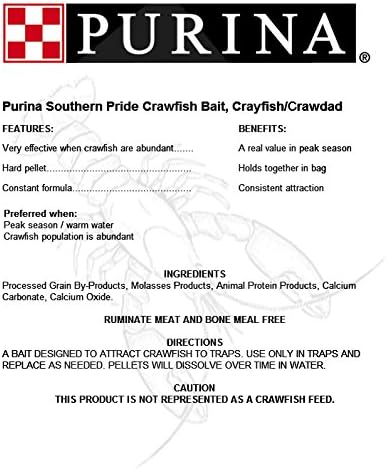 Purina crawfish bait Clearance