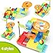 FUNTOK Marble Run Railway Construction Toys Star Travel Game 36pcs Building Blocks Toys for Child