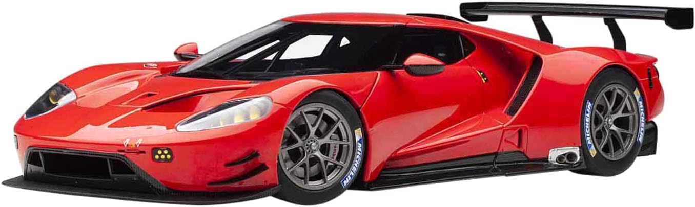 AUTOart Ford GT Le Mans Plain Color Version Red 1/18 Model Car 81811