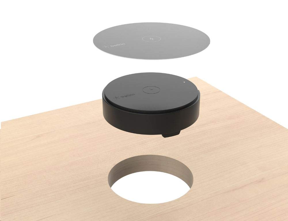 Belkin B2B184Vf Boost Up Wireless Charger, 80Mm, Black, 4 Piece