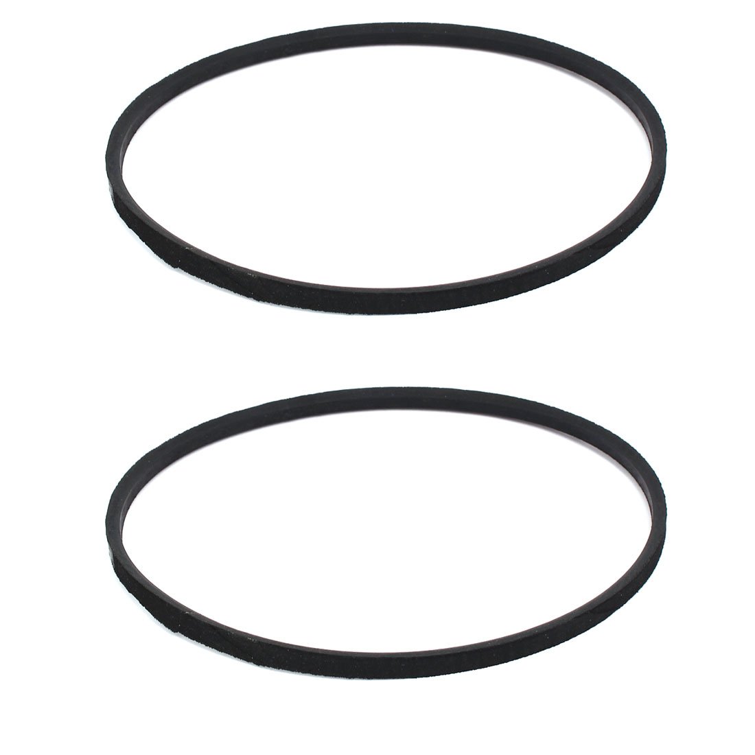 sourcingmap O-640E 640mm Inner Girth Transmission Belt 2pcs for Washing Machine