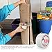 XFasten Filament Duct Tape, Transparent, 2 Inches x 30 Yards, Extreme Fiberglass Reinforced Cross Strapping Tape