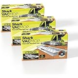 Shark VMP30 VACMOP Disposable Hard Floor Vacuum and Mop Pad Refills White, 10 Count (Pack of 3) (Packaging May Vary)