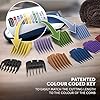 Wahl Colour Pro Cordless Clipper, Hair Clippers for Men, Men’s Head Shaver, Colour Coded Guide Combs, Clippers for…