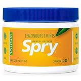 Xlear Spry Lemonburst Sugarfree Mints, 240-Count