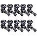 Yescom 10pcs LED Deck Light Kit Waterproof Outdoor Step Stairs Yard Decor Warm White Lamp w/Adaptor