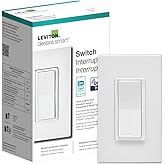 Leviton Decora Smart Switch Z-Wave 800 Series, ZW15S-1RW