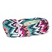 World's Softest Cozy Slippers (Medium, Fuschia Chevron)