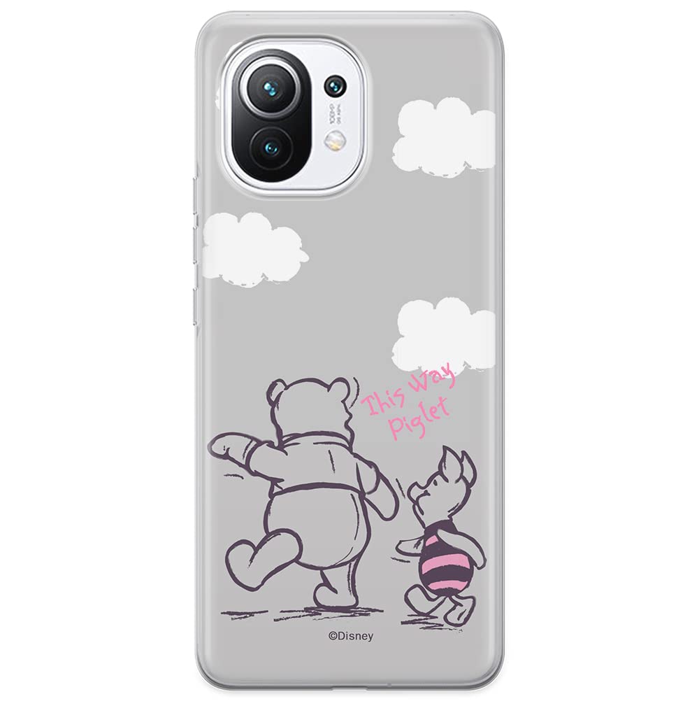 ERT GROUP mobile phone case for Xiaomi 11 original and officially Licensed Disney pattern Winnie the Pooh and friends 006 optimally adapted to the shape of the mobile phone, case made of TPU