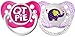 Ulubulu Lots of Love Pacifiers - QT Pie & Elephant - 2 pk - 00