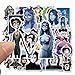 Tim Burton's The Nightmare Before Christmas Movies Theme Stickers Laptop Stickers Waterproof Skateboard Snowboard Car Bicycle Luggage Decal 50pcs Pack