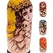 Moonmo 7pcs Beautiful Handmade Wooden Russia Nesting Dolls Gift Russian Nesting Wishing Dolls Cute Dog Matryoshka Traditional.