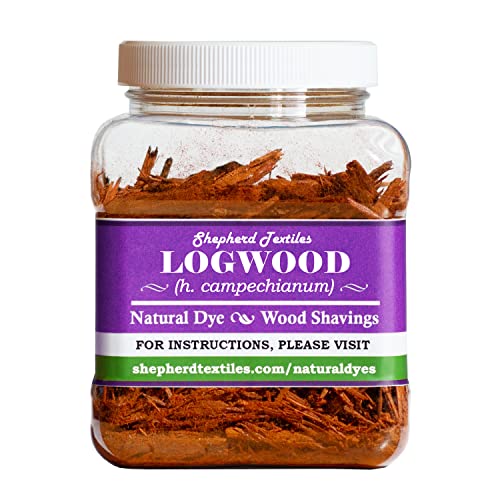 Shepherd Textiles Logwood Shavings Natural Dye, 4 oz.