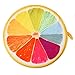 Vegetables Fruits Pillow - TOOGOO(R)Home Decor Fruit Round Sponge Seat Floor Cushion Indoor/Outdoor Chairpad Colorful Orange