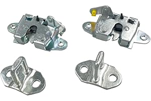 HUYILUN0104 1 Lot Trunk Latch Tailgate Lock with Striker Compatible with Toyota Tacoma 2005-2015