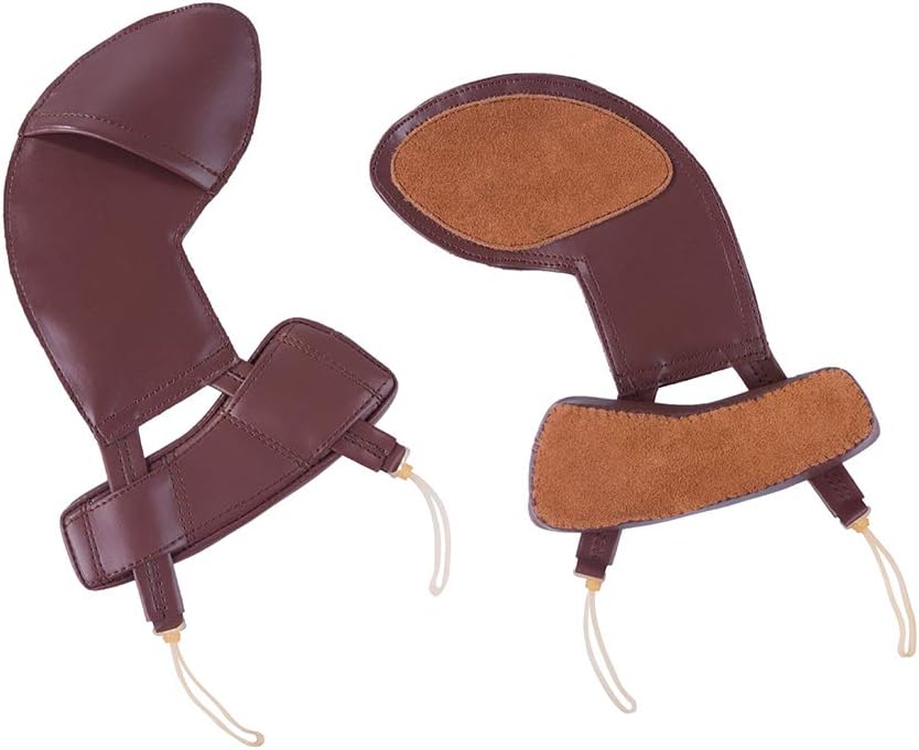 Rayzm Sheep Leather Violin Chin Rest, Violin Shoulder Rest for Most