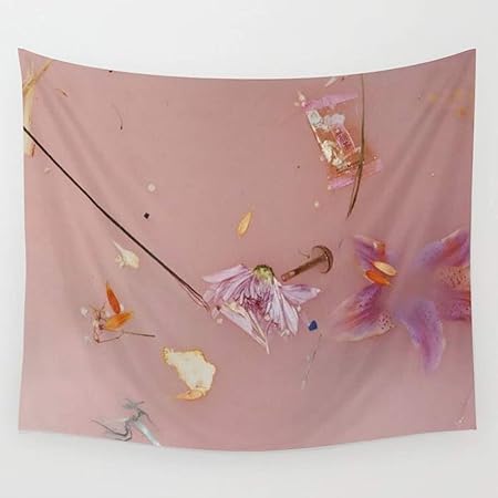 Amazon.de: kjbfkghj Wandbehang, Wandteppich Harry Styles rosa Blumen