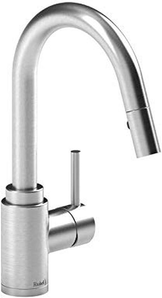 Riobel Bo201ss Bora Tall Kitchen Faucet With Spray Ss Touch On