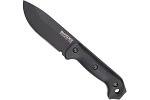 KA-BAR Becker BK2 Campanion Fixed Blade Knife, Carbon Steel