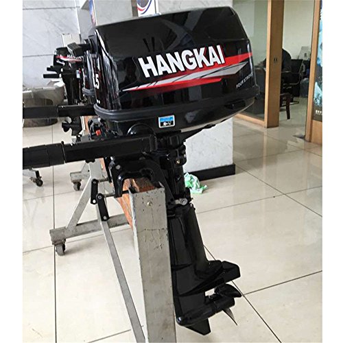SHZICMY Outboard Motor, 4 Stroke 6.5HP 123CC Fishing Boat Engine Water Cooling System 4.8KW CDI 12L (USA Stock) - Thumbnail 5