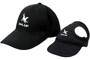 Dog Hats for Dog Parent Child Matching Hats, Dog Owner Mom Dad Matching Hat Baseball Caps with Ear Holes for Outdoor Travel, 