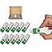 TOPESEL 10 Pack 16GB USB 2.0 Flash Drive Memory Stick Fold Storage Thumb Stick Pen Swivel Design (16G, 10PCS, Green)
