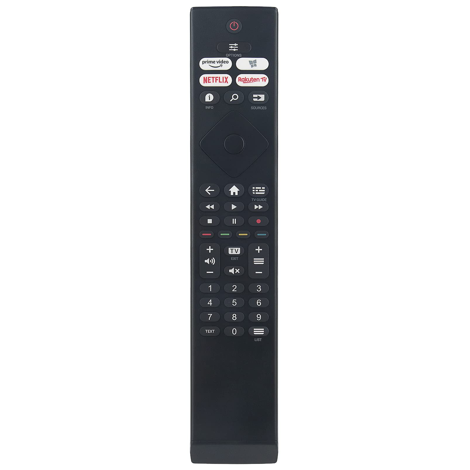 ALLIMITY 398GR08BEPHN0039HR Remote Control Replace fit for Philips Ultra 4K HD LED TV 43PUS8546/12 50PUS8546/12 55PUS8546/12 65PUS8546/12 70PUS8546/12 75PUS8546/12 50PUS9006/12 58PUS9006/12