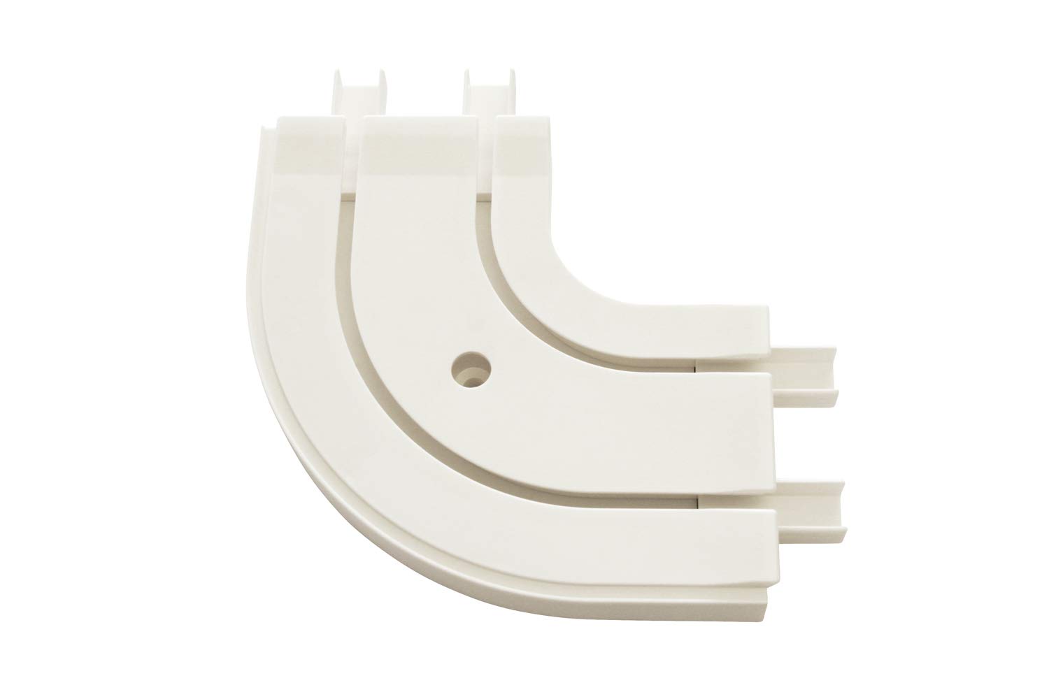 Gardinia Round bend GE2 for extension white 13.5/13.5 cm, 13.5/13.5 cm