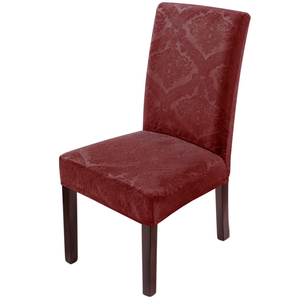 Best red dining room chair cover
