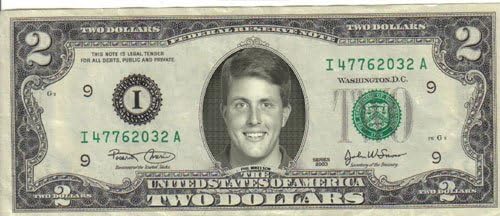 Golf Phil Mickelson Mint! Rare! $1