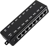 ASHATA 8 Port Passive PoE Injector DC12V-48V Power Over Ethernet Adapter Module view 4