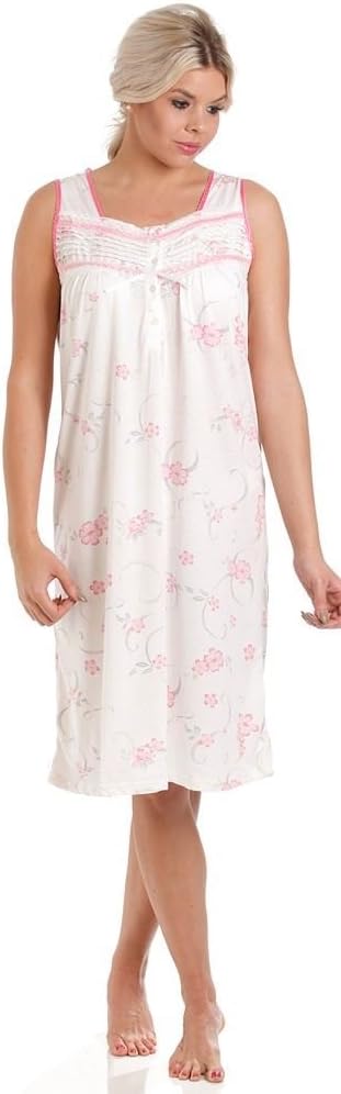 Lady olga Women's Sleeveless Nightie