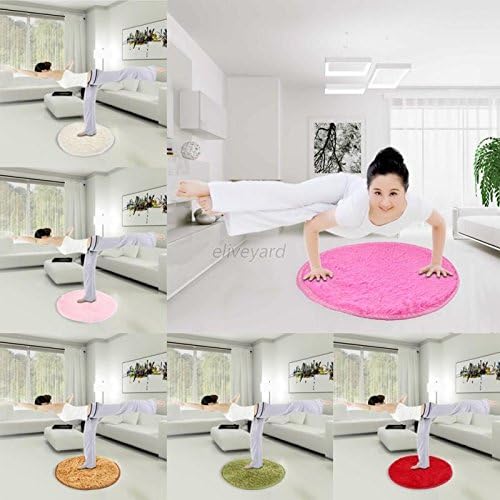 LARARHEE-Absorbent Soft Fluffy Memory Foam Bathroom Shower Mat Floor Rug Non-slip Carpet
