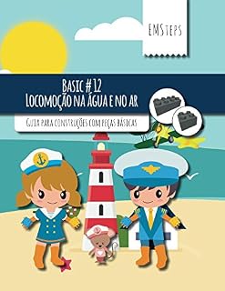 Livro EMSteps #12 Locomoção na água e no ar: Guia para construções com peças básicas (EMSteps Basic)