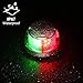 Obcursco Boat Navigation Lights, LED Bow Lights Front Mount, Perfect for Marine, Pontoon, Skiff and Small Boat, DC 12V