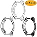 3 Pack Case for Samsung Galaxy Watch 46mm, Haojavo Soft TPU Protector Slim Shock-Proof Cover All-Around Protective Bumper Shell for Samsung Galaxy Watch 46mm Smartwatch Bands Accessories