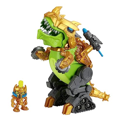 TREASURE X Dino Gold Battle Rex Dino Dissection. 16 Level of Adventure