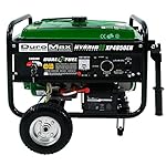 Duromax XP4850EH 3850 Running Watts/4850 Starting Watts Dual Fuel Electric Start Portable Generator