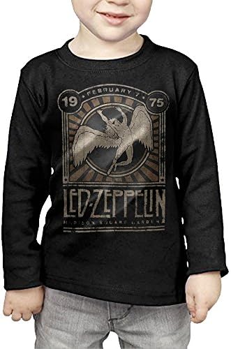 Kids Led Zeppelin '75 Madison Square Garden Adult T-shirt Long Sleeve T-Shirts