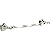 DELTA Cassidy 18 inch Towel Bar, Polished Nickel, Bathroom Accessories, 79718-PN