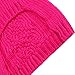 PUPTECK Classic Cable Knit Dog Sweater - Pet Turtleneck Coat Puppy Winter Clothes Pink Large