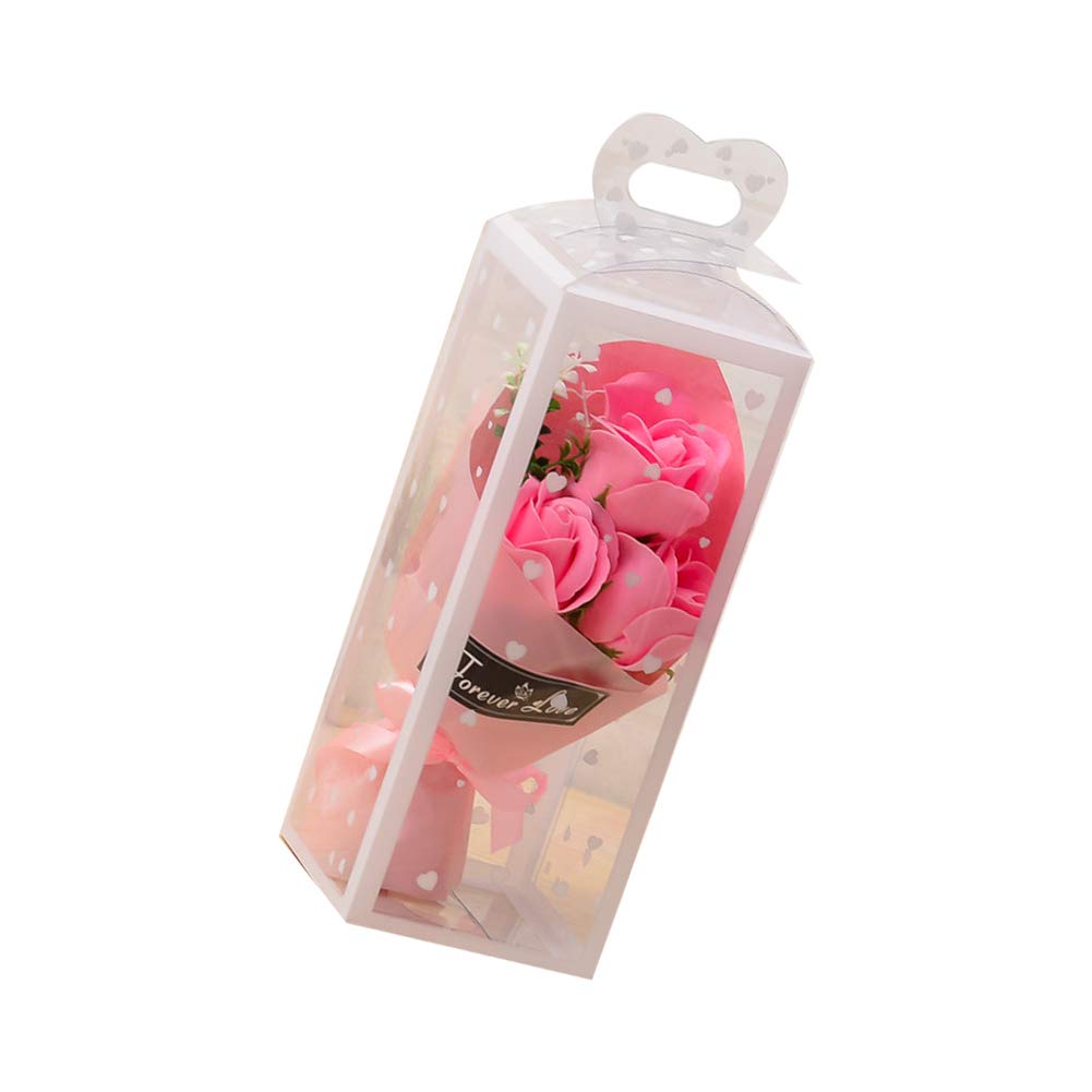 Regalo Per Insegnante Amante Creativo Rosa Sapone Fiore Confezione Regalo Fidanzata Compleanno Attivita Aziendale Regalo Festa Della Donna P15888192 - 5