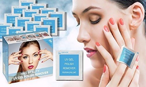 200 pcs Gel Polish Remover Wraps